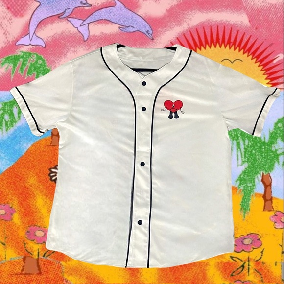 Bad Bunny Other - Bad Bunny Un Verano Sin Ti heart jersey
